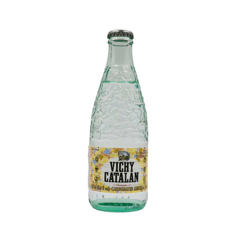 Vichy Catalan Mineral Water 250ml  (24 Glass Bottles)