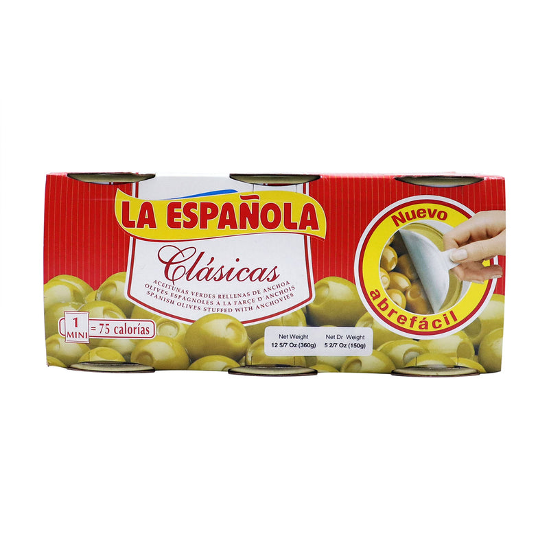 LA ESPAÑOLA Manzanilla Olives Stuffed with Anchovies