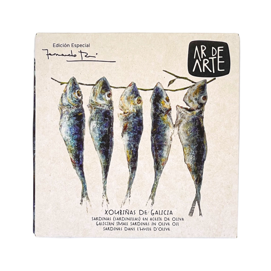 AR DE ARTE Small Sardines in Olive Oil – Despaña NYC AR DE ARTE Small Sardines in Olive Oil – Despaña NYC