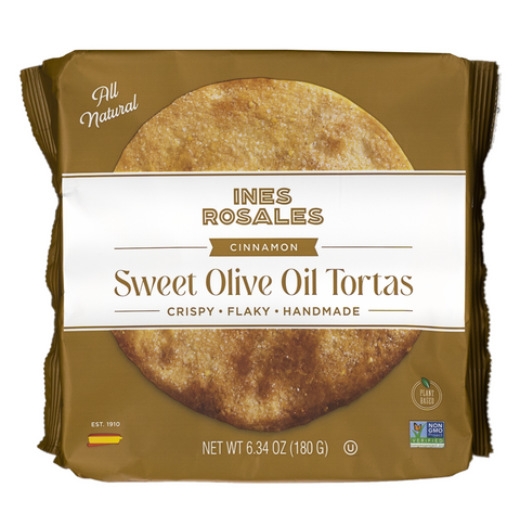 INÉS ROSALES Sweet Olive Oil Tortas with Cinnamon