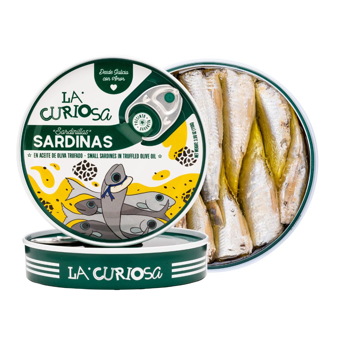 La Curiosa Sardines in Truffle Olive Oil – Despaña NYC