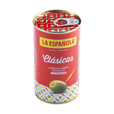 LA ESPAÑOLA Manzanilla Olives Stuffed with Anchovies