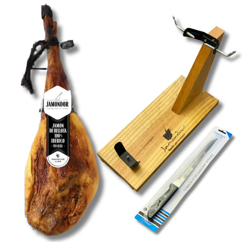 Jamondor Jamón de Bellota (100% Acorn Fed) - Full Carving Set