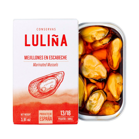 Luliña Mussels in Escabeche (Small)