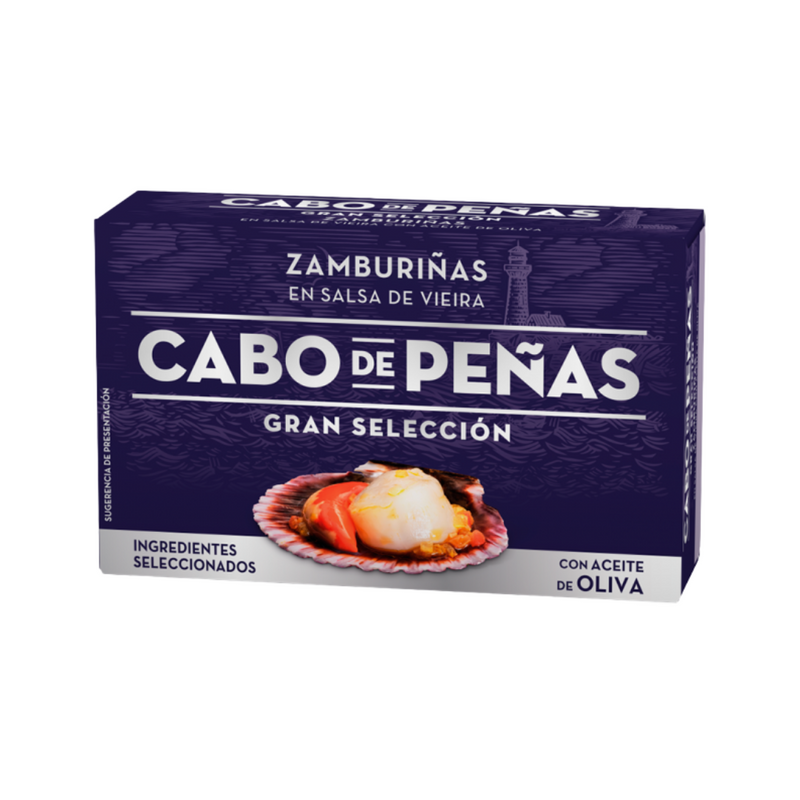 CABO DE PEÑAS Small Scallops in Sauce