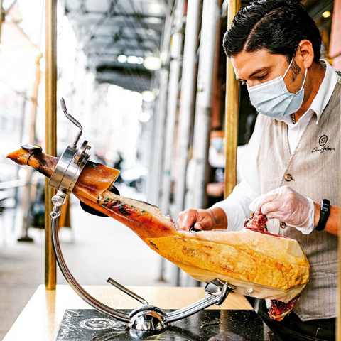 Cinco Jotas Jamón Ibérico - Freshly Sliced 100% Bellota