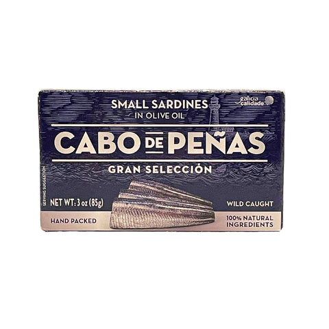 CABO DE PEÑAS Small Sardines in Olive Oil