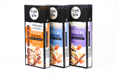 Clair de Lune Chocolate Salted Caramel Sticks