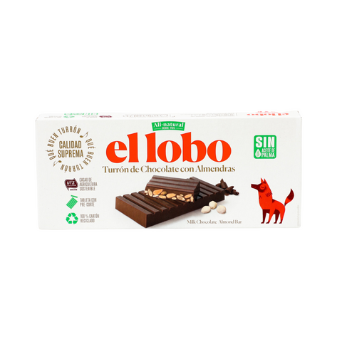 EL LOBO Dark Chocolate Almond Bar