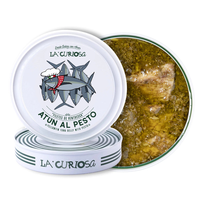 La Curiosa- Tunabelly Fillets with Pesto