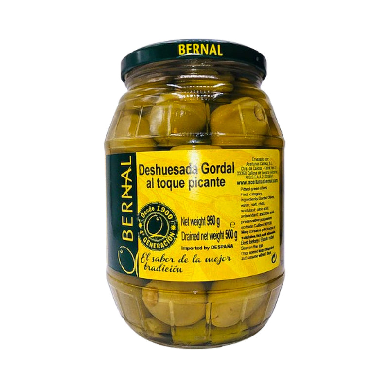 Bernal Gordal Pitted Spiced Olives - 600g