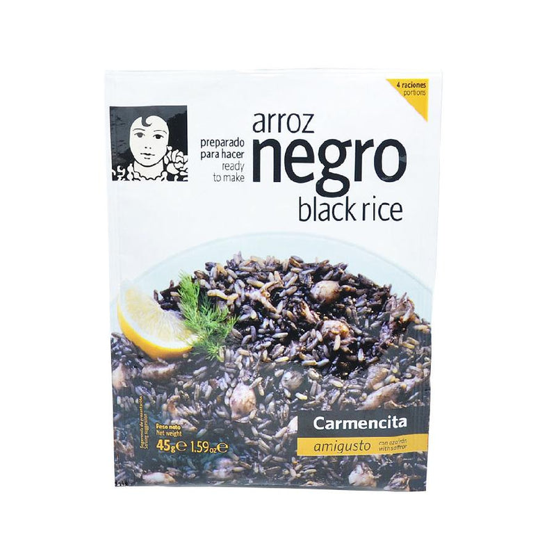 CARMENCITA Black Rice Dry Paella Stock